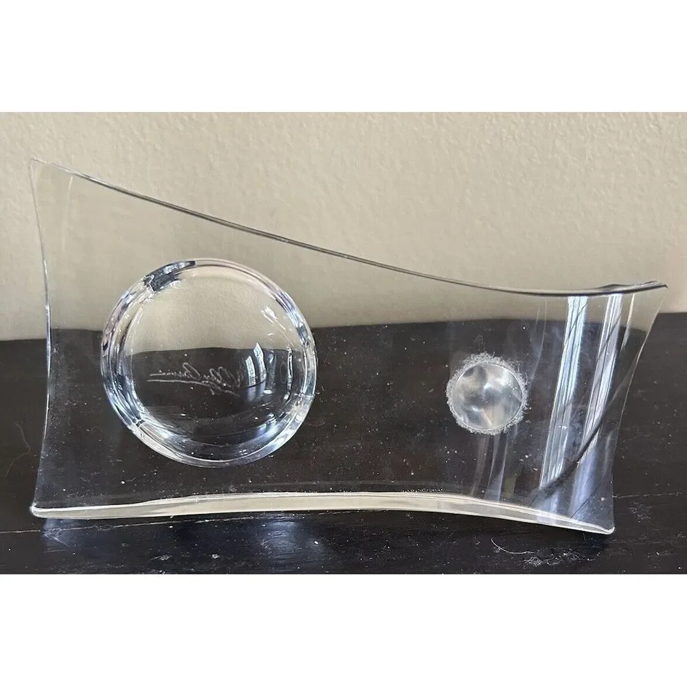Signed‎ Long Oleg Cassini Crystal Ring Holder